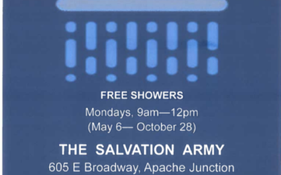 Project Shower at The Salvation Army in Apache Junction